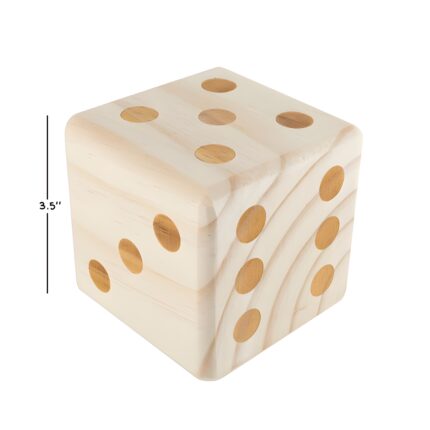 "Wooden dice pen holder Dice desk organizer Handcrafted wooden stationery holder Unique office accessories Rustic desk decor "