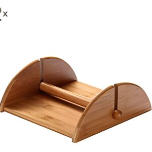 Wooden napkin holder Tabletop napkin organizer Eco-friendly napkin dispenser Rustic dining table accessory Wooden kitchen decor