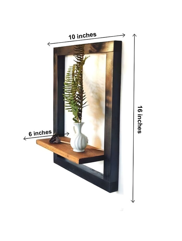 Floating shelves for wall Modern wall-mounted shelves Industrial wood and metal decor Decorative storage solutions Minimalist home shelving