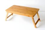 " Bamboo laptop stand Adjustable laptop bed tray Foldable laptop table Portable work desk Ergonomic laptop tray Laptop cooling table Bed tray for breakfast Bamboo lap desk Work-from-home desk Multifunctional laptop stand"