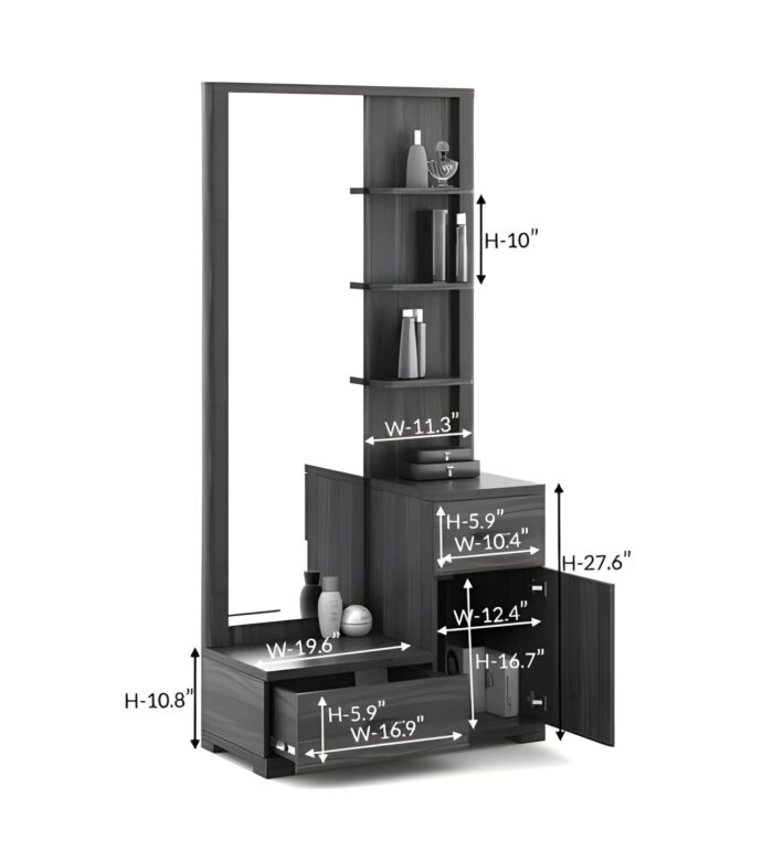 " Entryway storage unit Modern hallway organizer Mirror storage cabinet Multi-functional dressing station Shoe and accessory organizer Space-saving furniture Home decor storage solution Contemporary wardrobe unit"