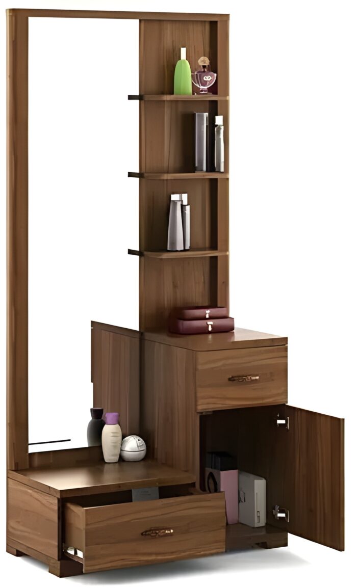 " Entryway storage unit Modern hallway organizer Mirror storage cabinet Multi-functional dressing station Shoe and accessory organizer Space-saving furniture Home decor storage solution Contemporary wardrobe unit"