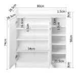Wooden shoe storage cabinet Entryway shoe organizer Modern shoe rack with doors Shoe cabinet with drawer Minimalist furniture for small spaces Closed shoe storage solution